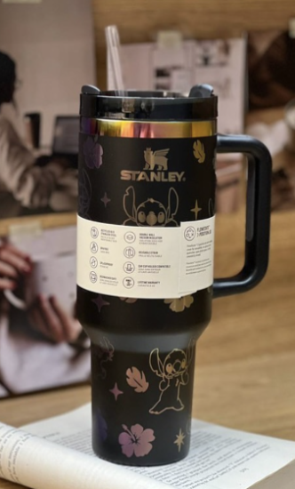 Stanley The Quencher 1.18 LT Limited Edition Stitch Siyah